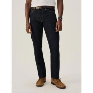 Buck Mason Maverick Slim Japanese Selvedge Double Dipped Jeans Sz 29/28 Short